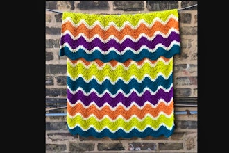 Crochet Baby Blanket via Zoom